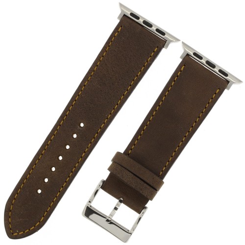 Pasek LAVVU LSXACS2 do APPLE WATCH 42-44 - Brązowy