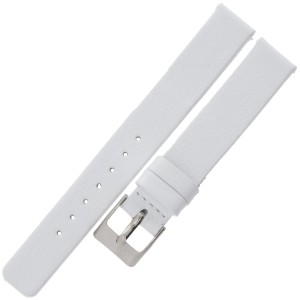LAVVU Plain LSCUW14 - 14mm - BIAŁY - Skórzany pasek do zegarka