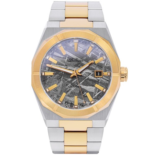 BALTICUS Stardust Meteorite Bicolor - Męski - Zegarek mechaniczny
