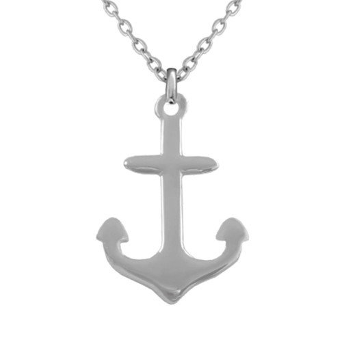 MINET - Ag925 - KOTWICA - Srebrny naszyjnik