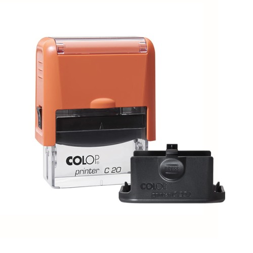 COLOP C30 PRO - 47x18mm - Pomarańczowy - Pieczątka samotuszująca
