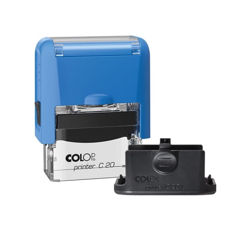 COLOP C40 PRO - 59x23mm - Niebieski - Pieczątka samotuszująca