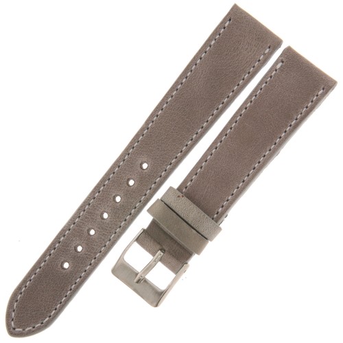 LAVVU Sport LSAUA18 - 18mm - Szary - Skórzany pasek do zegarka