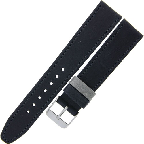 LAVVU Tailor LSOUB18 - 18mm - Czarny - Skórzany pasek do zegarka