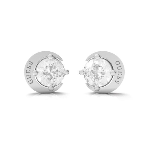 GUESS JUBE01194JWRHT/U - Moon Phases - Damskie -  Kolczyki ze stali nierdzewnej