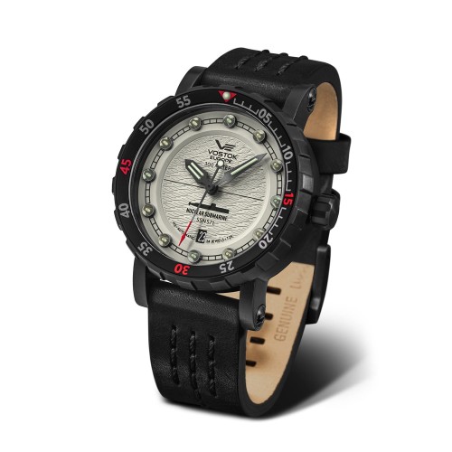 VOSTOK EUROPE NH35A-571C607 - SSN571 Nuclear Submarine - Męski - Zegarek na pasku