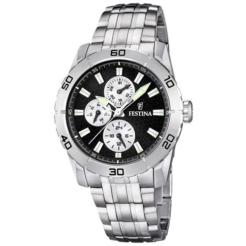 FESTINA F16606/3 - Multifunction - Męski - Zegarek kwarcowy
