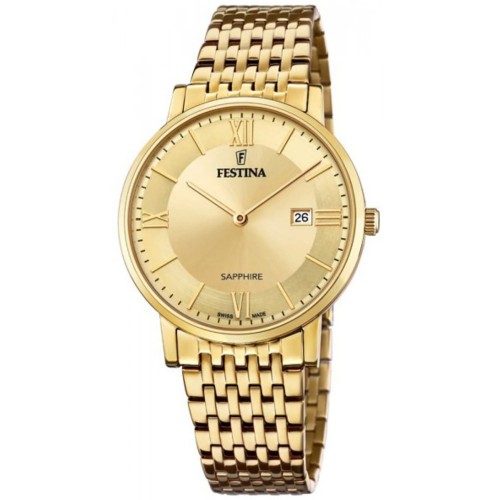 FESTINA F20020/2 - Swiss Made - Męski - Zegarek kwarcowy
