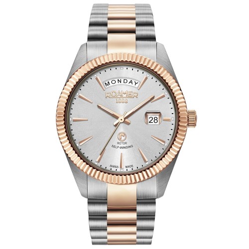 ROAMER 981662 47 15 90 - Primeline DayDate - Męski - Zegarek mechaniczny