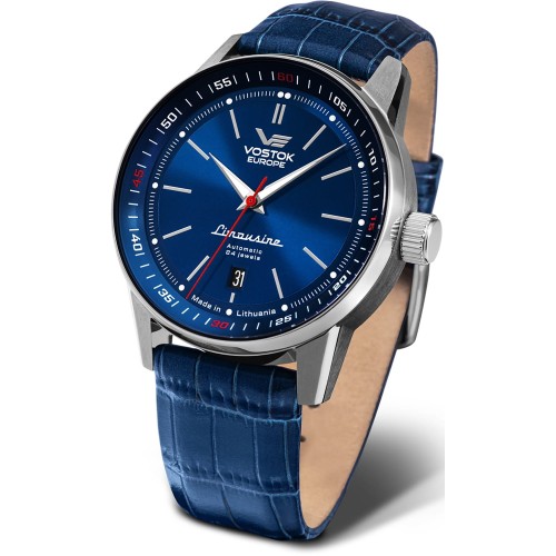VOSTOK EUROPE NH35A-560A687 - GAZ-14 Limousine Automatic - Męski - Zegarek na pasku skórzanym