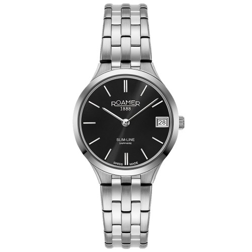 ROAMER 512857 41 55 20 - Slim-Line Classic Ladies - Damski - Zegarek kwarcowy