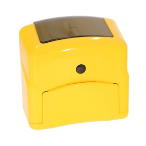 PIAST e-3s - 50x25mm - Żółty - Pieczątka samotuszująca