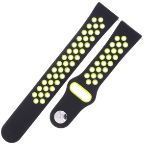 MORELLATO Paroo (EC) - CZARNY/Żółty - 20mm - Silikonowy pasek do zegarka