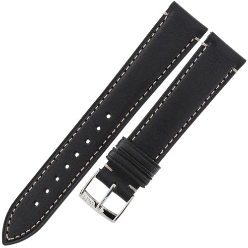 MORELLATO El Greco - CZARNY - 18mm - Skórzany pasek do zegarka