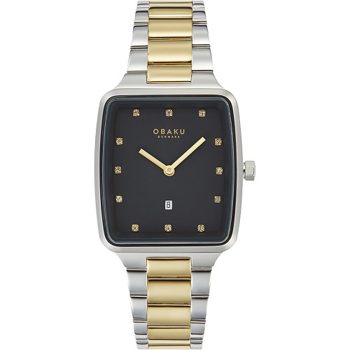 OBAKU V271LDCBSF - Fjord Lille Sterling - Damski - Zegarek na bransolecie