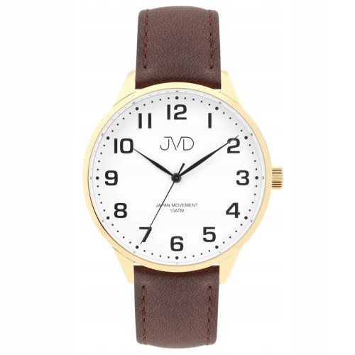 JVD J1130.4 - Classic - Męski - Zegarek na pasku skórzanym