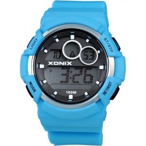 XONIX JU-001 - Niebieski - Dziecięcy - Zegarek na pasku