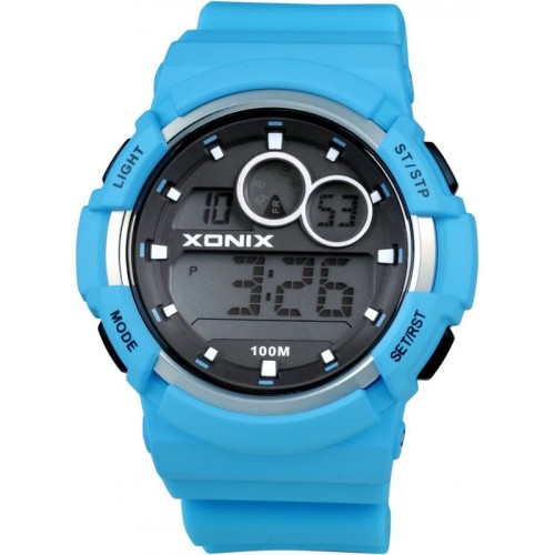 XONIX JU-001 - Niebieski - Dziecięcy - Zegarek na pasku