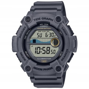 Zegarek CASIO Sport WS-1300H-8AVEF - Moon Phase - Tide Graph