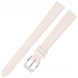 HORIDO 4504 - BIAŁY - 12mm - Skórzany pasek do zegarka