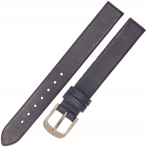 HORIDO 4400 - GRANATOWY - 12mm - Skórzany pasek do zegarka