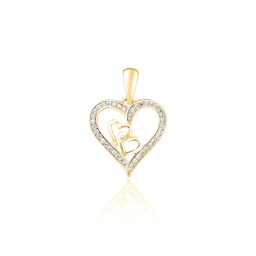 JVD - SERCE - Srebro Ag925 - Wisiorek 