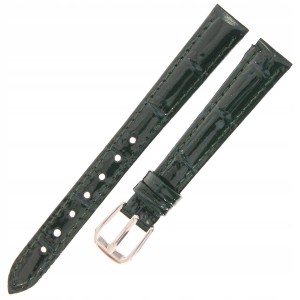 PACIFIC W75 - Zielony - 12mm - Skórzany pasek do zegarka