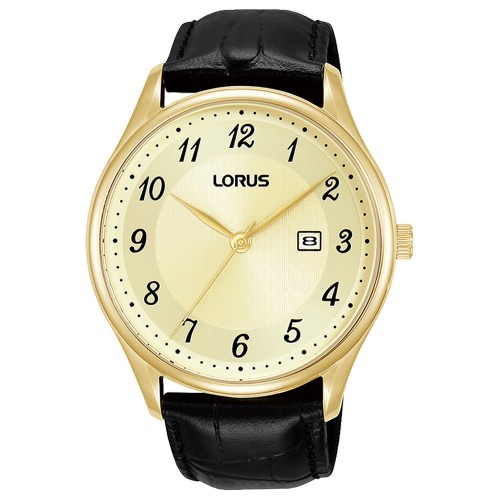 LORUS RH908PX9 - Classic - Męski - Zegarek na pasku skórzanym