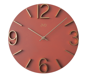 JVD HC37.2 - 30cm - CZERWONY - Zegar ścienny