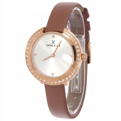DANIEL KLEIN DK11426-6 - Damski - Zegarek na pasku skórzanym
