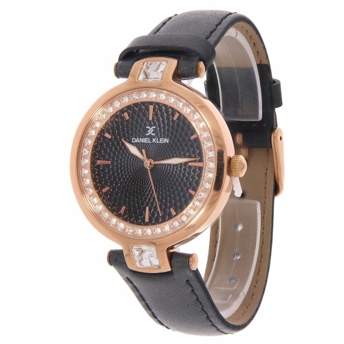 DANIEL KLEIN DK11381-2 - Damski - Zegarek na pasku skórzanym