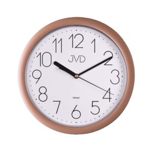 JVD HP612.24 - 25cm - MIEDZIANY - Zegar ścienny
