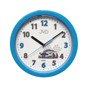 JVD HP612.D5 - 25cm - NIEBIESKI (Samochód) - Zegar ścienny