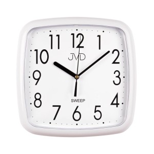 JVD HP615.5 - 25x25cm - BIAŁY - Zegar ścienny
