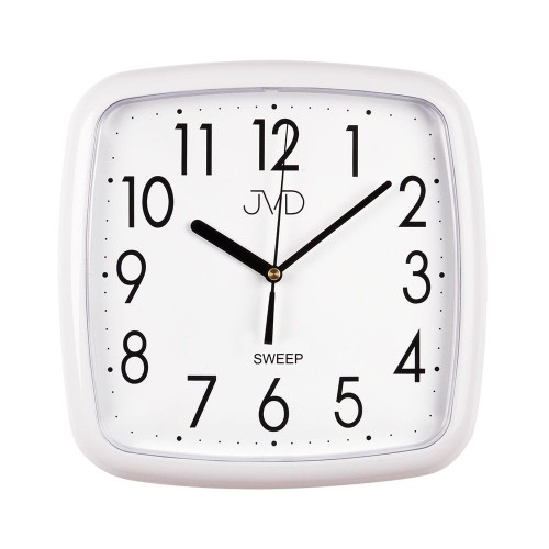 JVD HP615.5 - 25x25cm - BIAŁY - Zegar ścienny