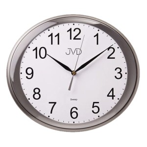 JVD HP664.2 - 30x27cm - SZARY - Zegar ścienny