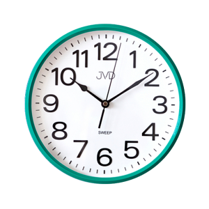 JVD HP683.4 - 25,5cm - ZIELONY - Zegar ścienny