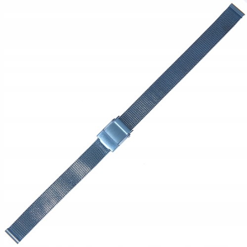 PACIFIC MS04 - Granatowa - 08mm - Stalowa bransoleta do zegarka (mesh)