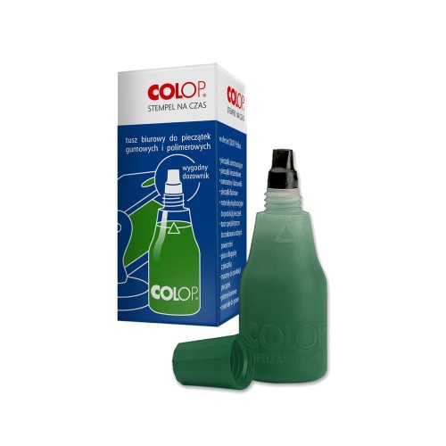 COLOP 25ml - Zielony - Tusz do pieczątek