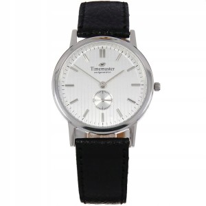 TIMEMASTER 062 - Unisex - Elegancki zegarek na pasku skórzanym