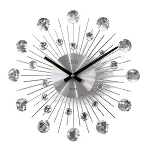 JVD HT111.1 - 35cm - Zegar ścienny - Srebrny