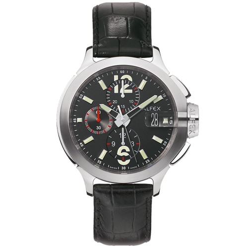 ALFEX 5567-388 - Męski - Zegarek mechaniczny z chronografem - POWYSTAWOWY
