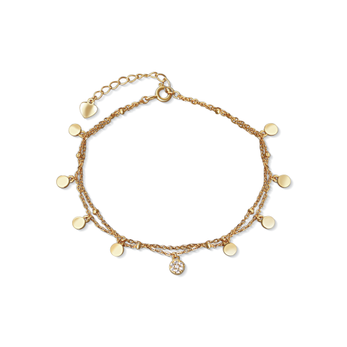 JVD - MONETKI - Srebro Ag925 - Bransoletka 