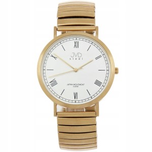 JVD J1049.3 - Classic - Męski - Zegarek na bransolecie rozciąganej