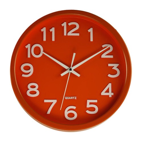 JVD HX2413.5 - 30cm - CZERWONY - Zegar ścienny