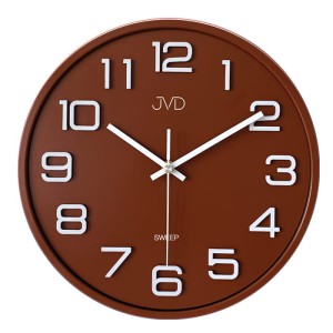 JVD HX2472.5 - 31mm - BRĄZOWY - Zegar ścienny
