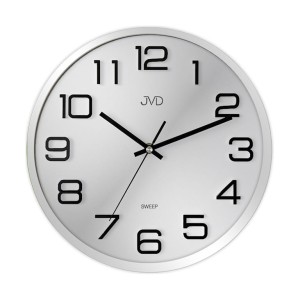 JVD HX2472.7 - 31mm - SREBRNY - Zegar ścienny
