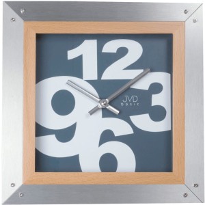 JVD N26109.2 - 28x28cm - Zegar ścienny - Drewno