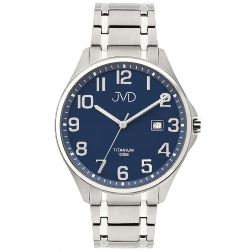 JVD JE2001.2 - Titanium - Męski - Zegarek na bransolecie