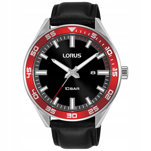 LORUS RH941NX9 - Diver - Męski - Zegarek na pasku skórzanym